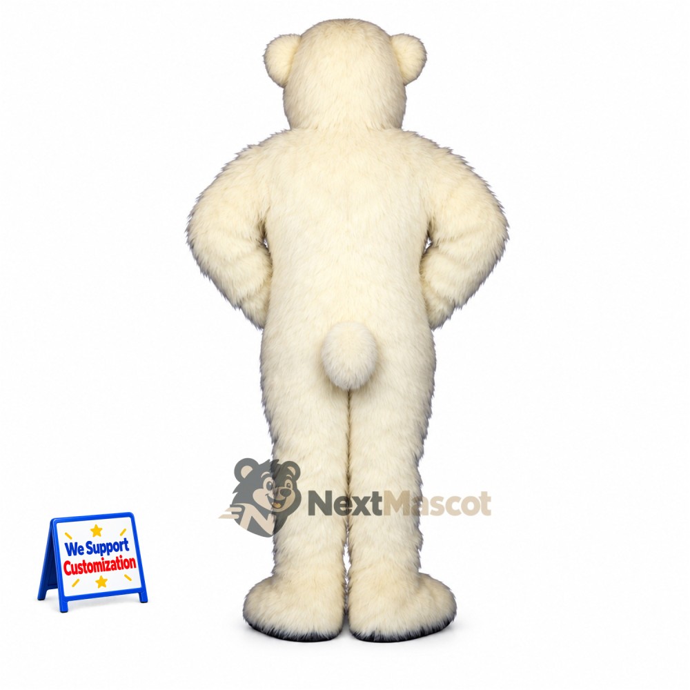 Bear Mascot Costume - White for Carnivals Bear Mascot Costume - White for Carnivals
