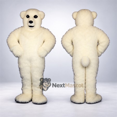 Bear Mascot Costume - White for Carnivals Bear Mascot Costume - White for Carnivals