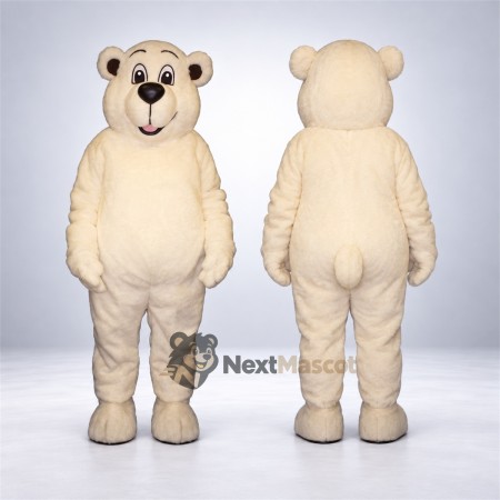 Bear Mascot Costume - White for Family Events Bear Mascot Costume - White for Family Events