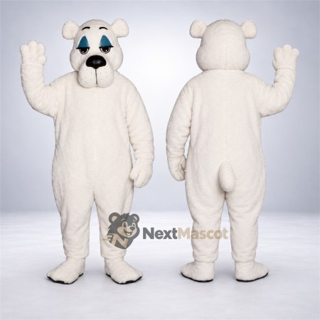 Bear Mascot Costume - White for Fundraisers Bear Mascot Costume - White for Fundraisers