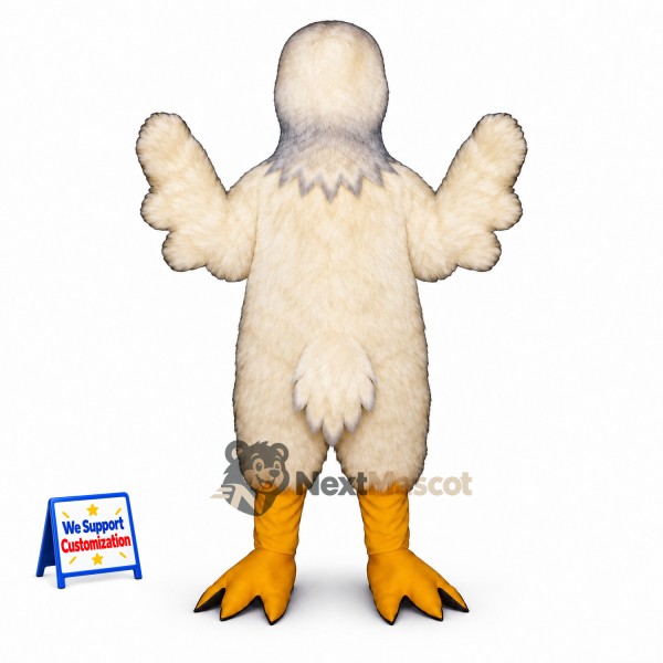 Duck Mascot Costume - White, Orange Bill Duck Mascot Costume - White, Orange Bill
