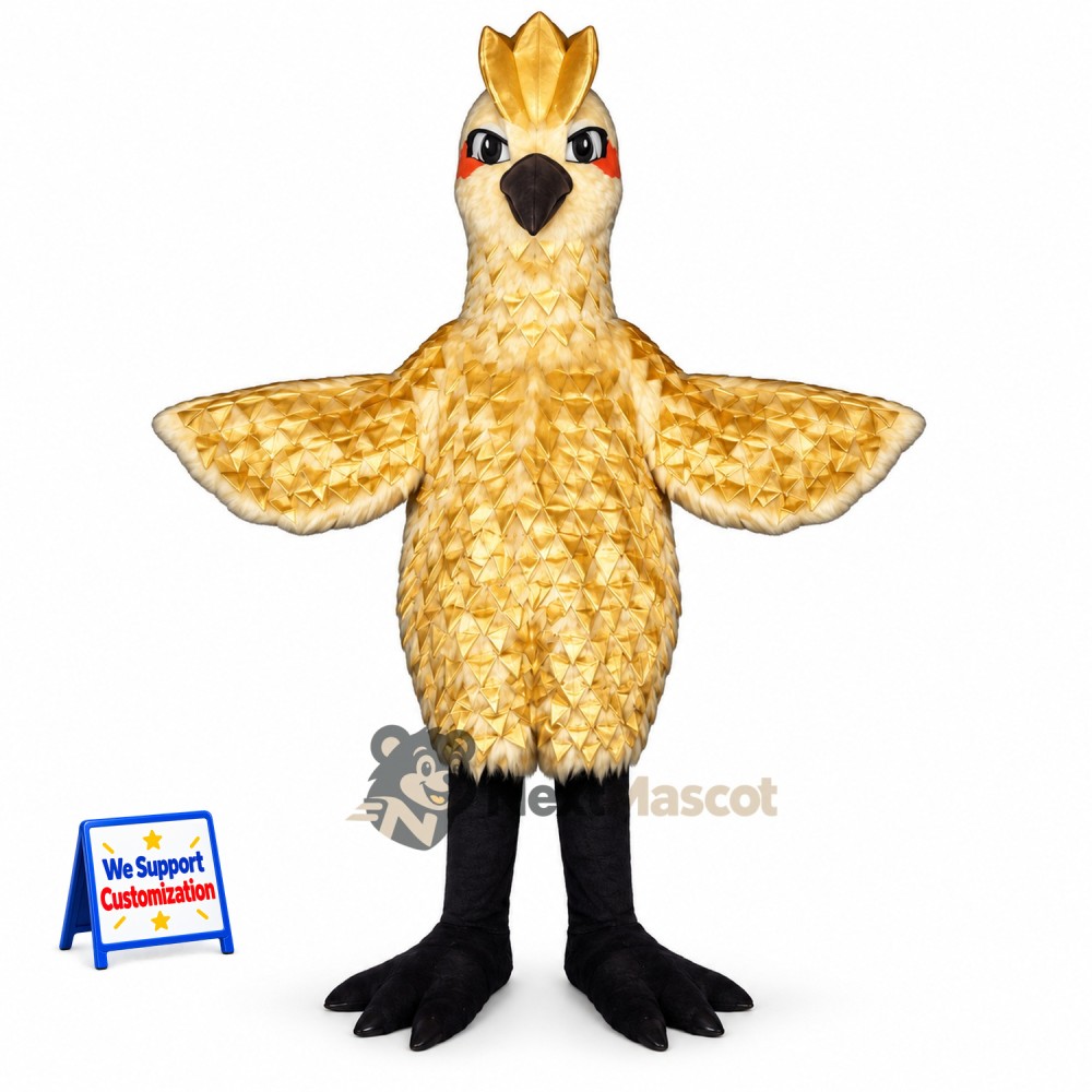 Cockatoo Mascot Costume - Yellow Cockatoo Mascot Costume - Yellow
