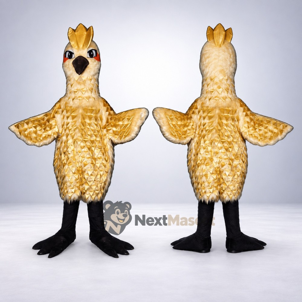 Cockatoo Mascot Costume - Yellow Cockatoo Mascot Costume - Yellow