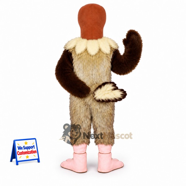 Ostrich Mascot Costume - Brown Ostrich Mascot Costume - Brown