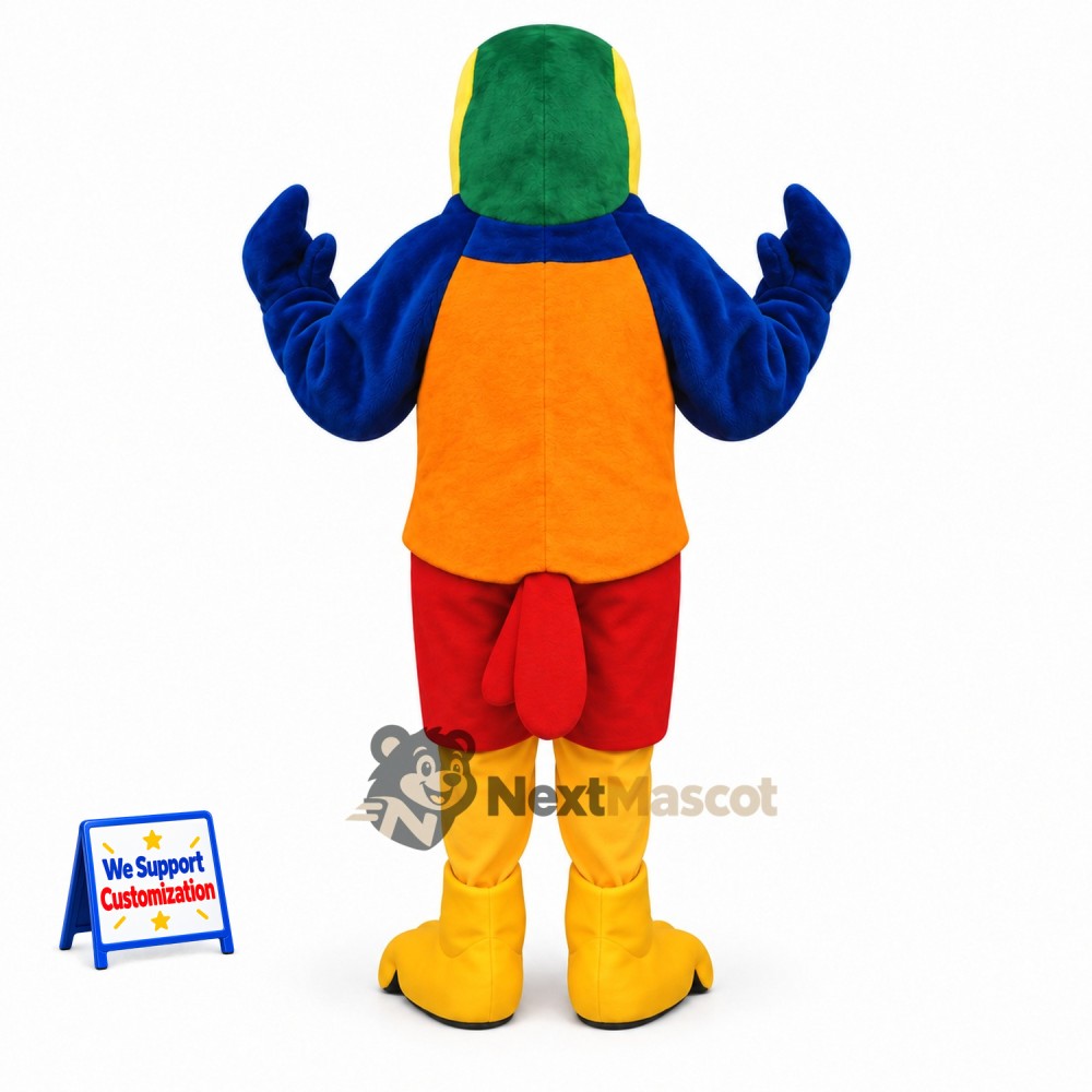 Parrot Mascot Costume - Blue and Yellow for Community Events Parrot Mascot Costume - Blue and Yellow for Community Events