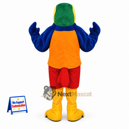 Parrot Mascot Costume - Blue and Yellow for Community Events Parrot Mascot Costume - Blue and Yellow for Community Events