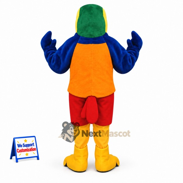 Parrot Mascot Costume - Blue and Yellow for Community Events Parrot Mascot Costume - Blue and Yellow for Community Events