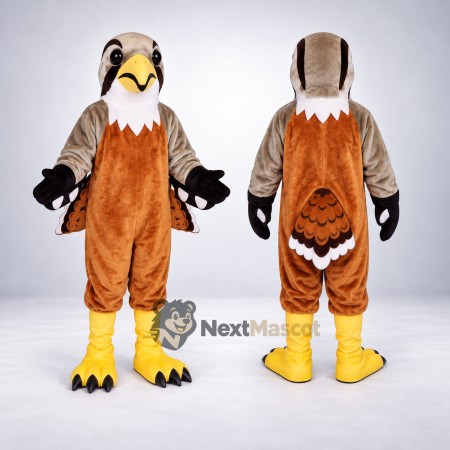 Falcon Mascot Costume - Brown Falcon Mascot Costume - Brown