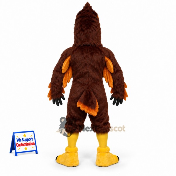 Eagle Mascot Costume - Brown for Sports Days Eagle Mascot Costume - Brown for Sports Days