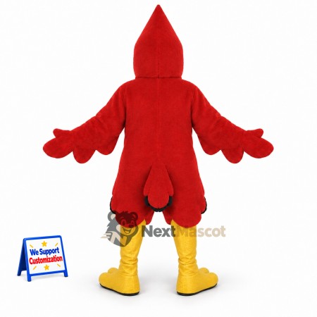 Cardinal Mascot Costume - Red for School Spirit Cardinal Mascot Costume - Red for School Spirit