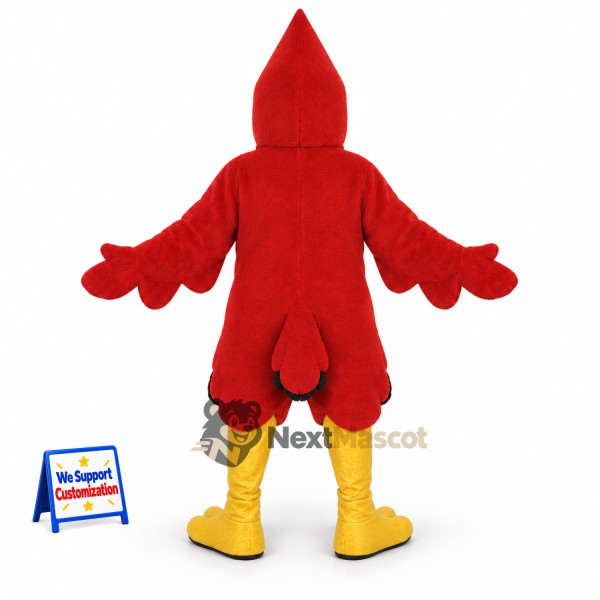 Cardinal Mascot Costume - Red for School Spirit Cardinal Mascot Costume - Red for School Spirit