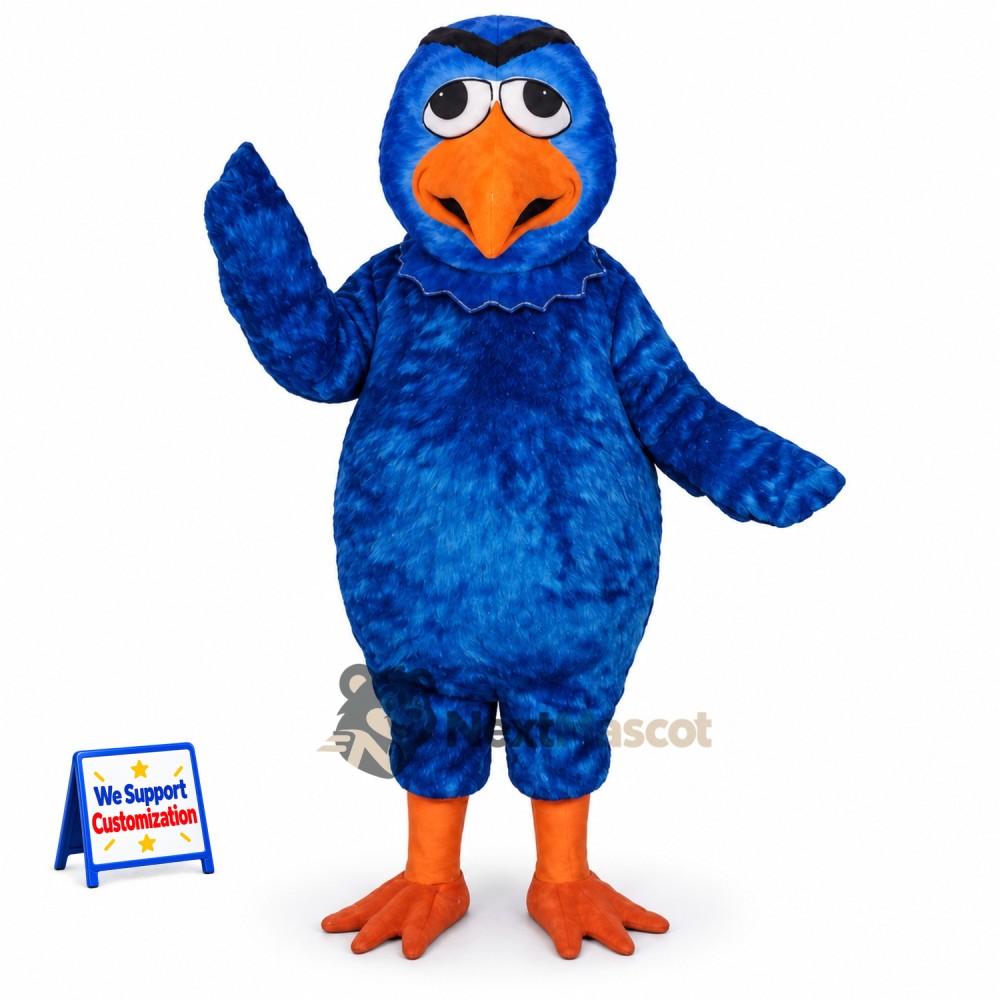 Bird Mascot Costume - Blue for Pep Rallies Bird Mascot Costume - Blue for Pep Rallies