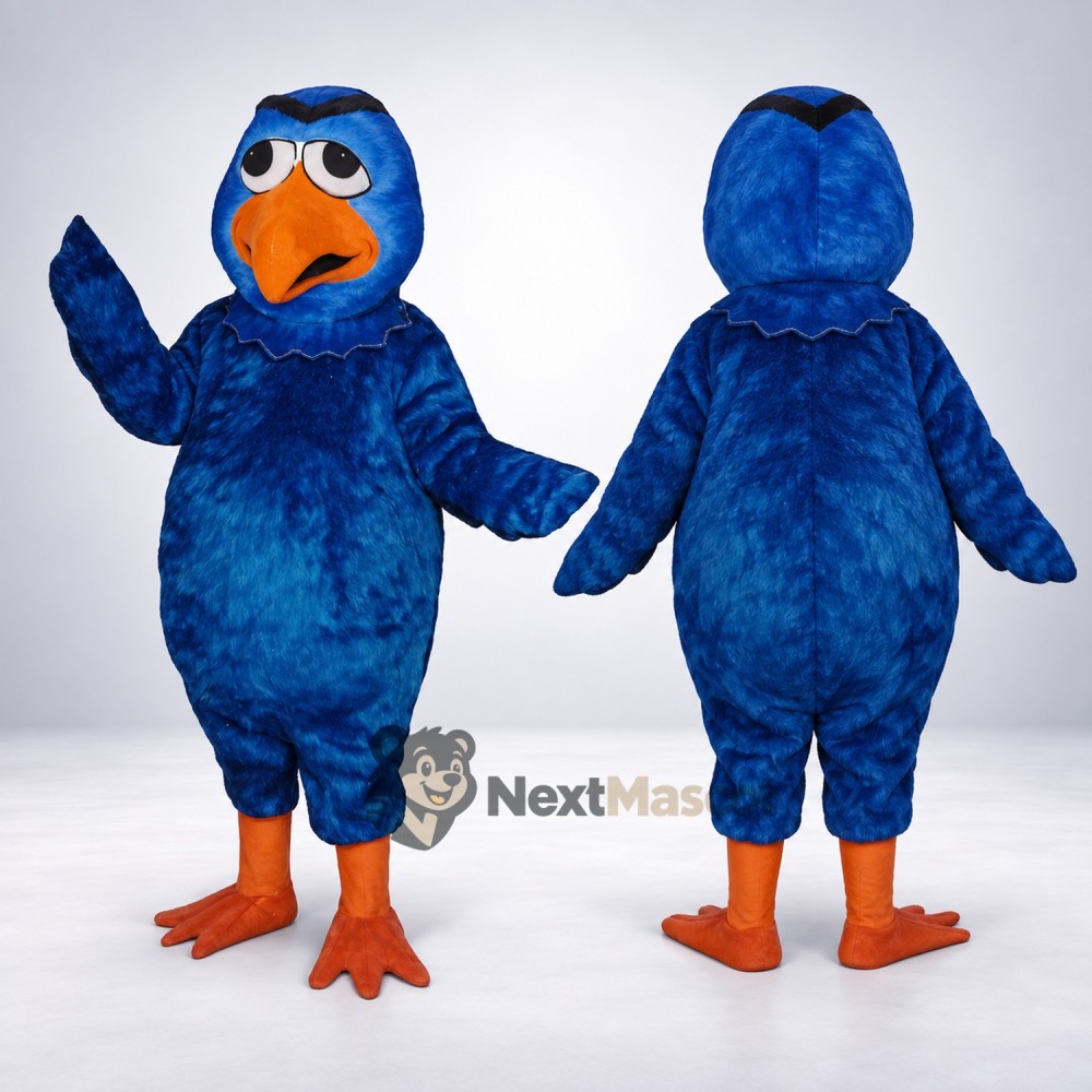 Bird Mascot Costume - Blue for Pep Rallies Bird Mascot Costume - Blue for Pep Rallies