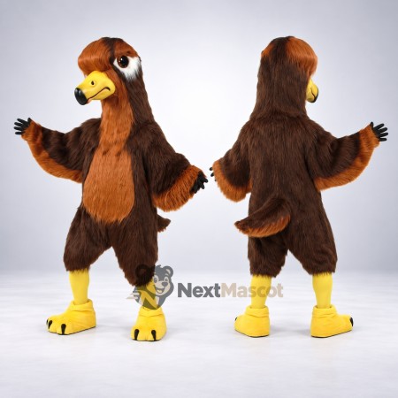 Eagle Mascot Costume - Brown for School Spirit Eagle Mascot Costume - Brown for School Spirit