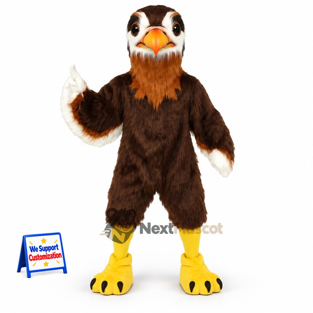 Eagle Mascot Costume - Brown for Pep Rallies Eagle Mascot Costume - Brown for Pep Rallies