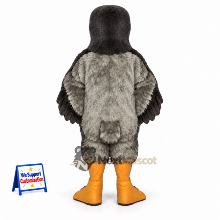 Falcon Mascot Costume - Gray Falcon Mascot Costume - Gray