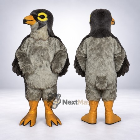 Falcon Mascot Costume - Gray Falcon Mascot Costume - Gray