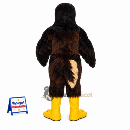 Falcon Mascot Costume - Brown for Parades