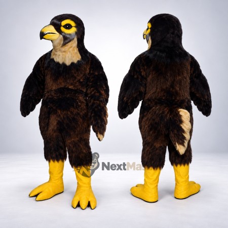 Falcon Mascot Costume - Brown for Parades