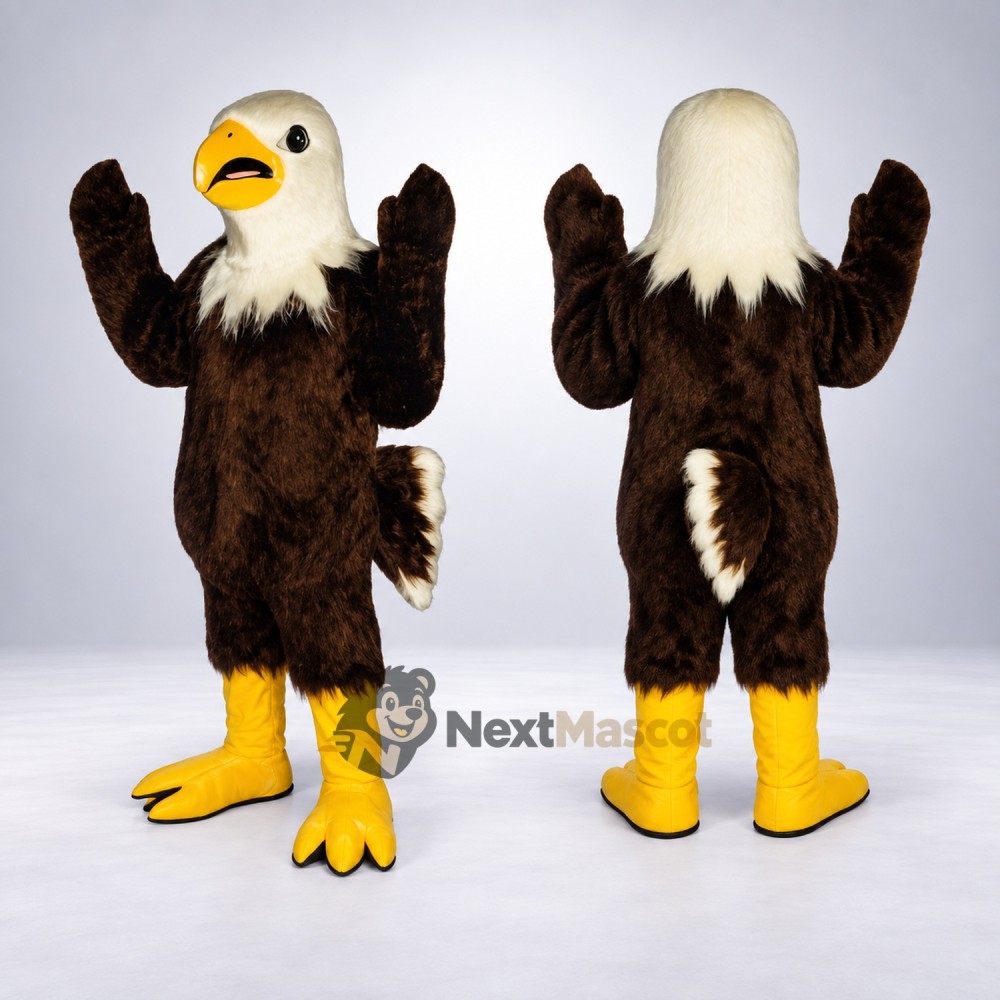 Bald Eagle Mascot Costume for Community Fairs Bald Eagle Mascot Costume for Community Fairs