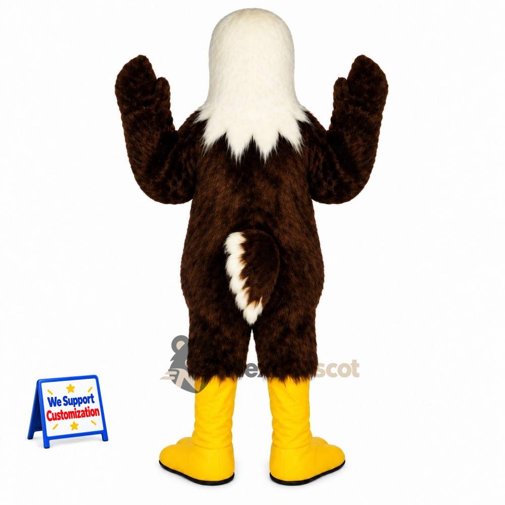 Bald Eagle Mascot Costume for Community Fairs Bald Eagle Mascot Costume for Community Fairs