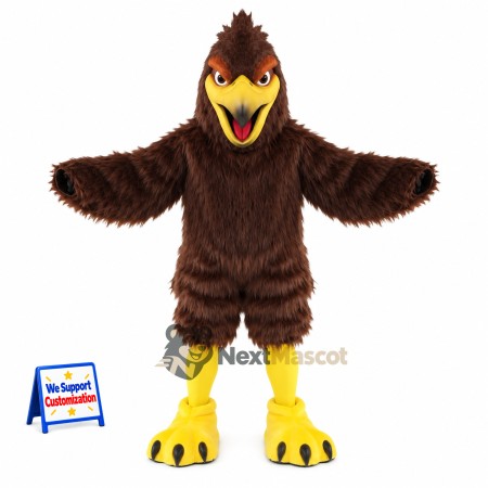Eagle Mascot Costume - Brown for Team Events Eagle Mascot Costume - Brown for Team Events