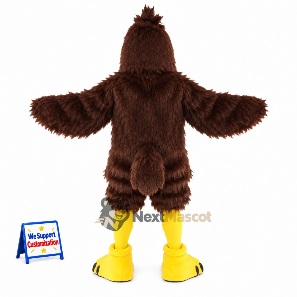 Eagle Mascot Costume - Brown for Team Events Eagle Mascot Costume - Brown for Team Events