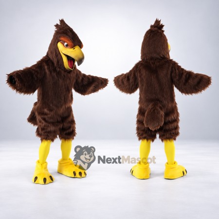 Eagle Mascot Costume - Brown for Team Events Eagle Mascot Costume - Brown for Team Events