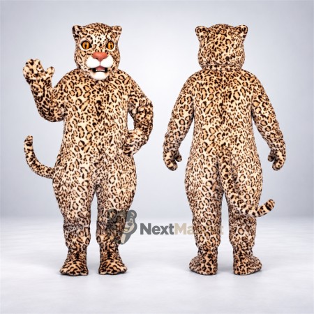 Leopard Mascot Costume - Spotted for Carnivals Leopard Mascot Costume - Spotted for Carnivals