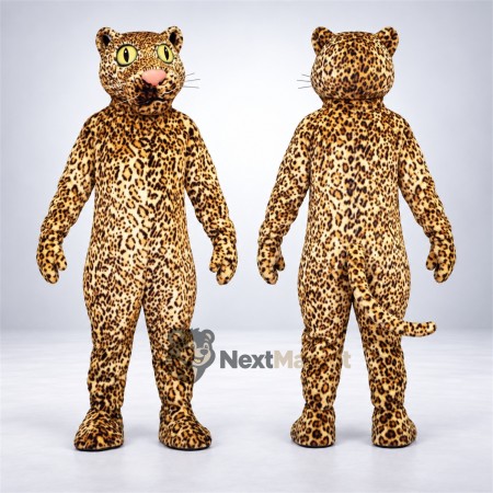 Leopard Mascot Costume - Spotted for Family Events Leopard Mascot Costume - Spotted for Family Events