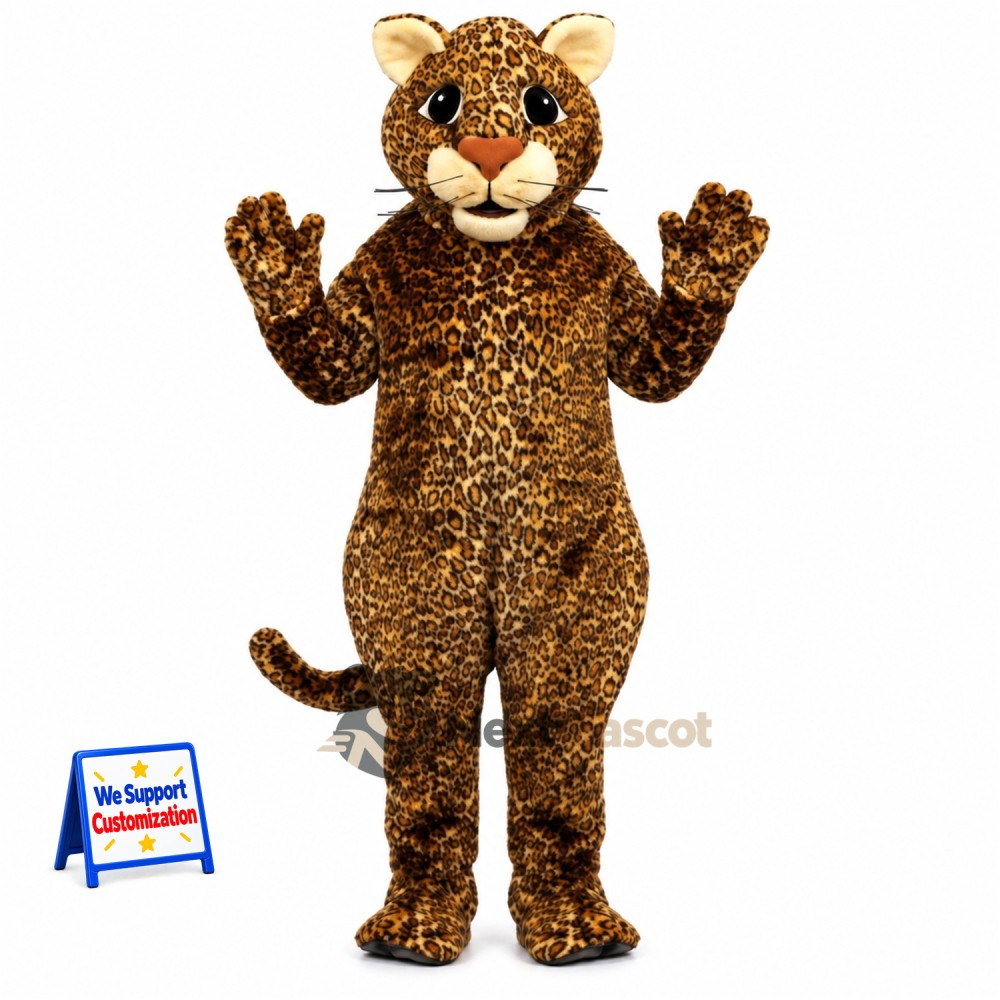 Leopard Mascot Costume - Spotted for Fundraisers