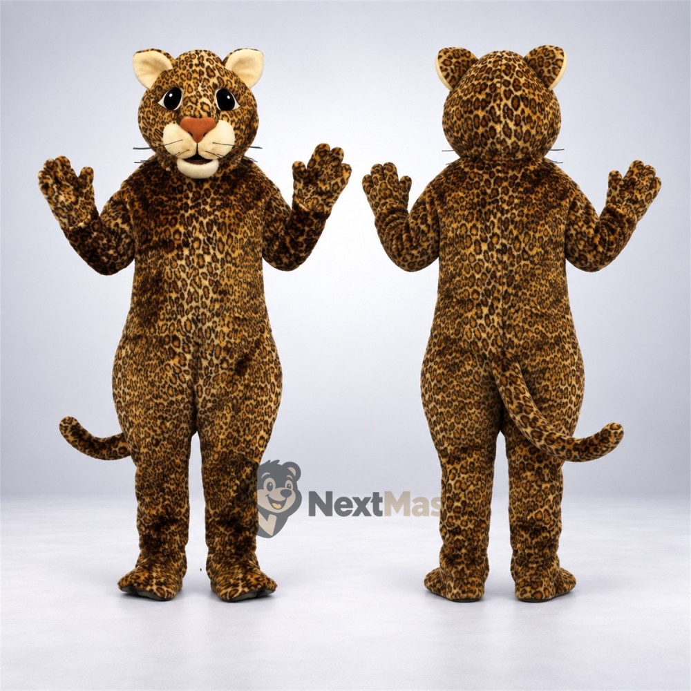 Leopard Mascot Costume - Spotted for Fundraisers