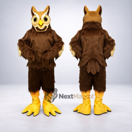 Owl Mascot Costume - Brown for Pep Rallies Owl Mascot Costume - Brown for Pep Rallies