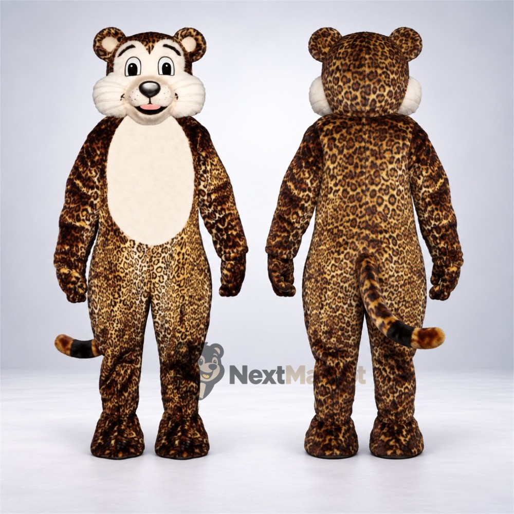 Leopard Mascot Costume - Spotted for Promotions