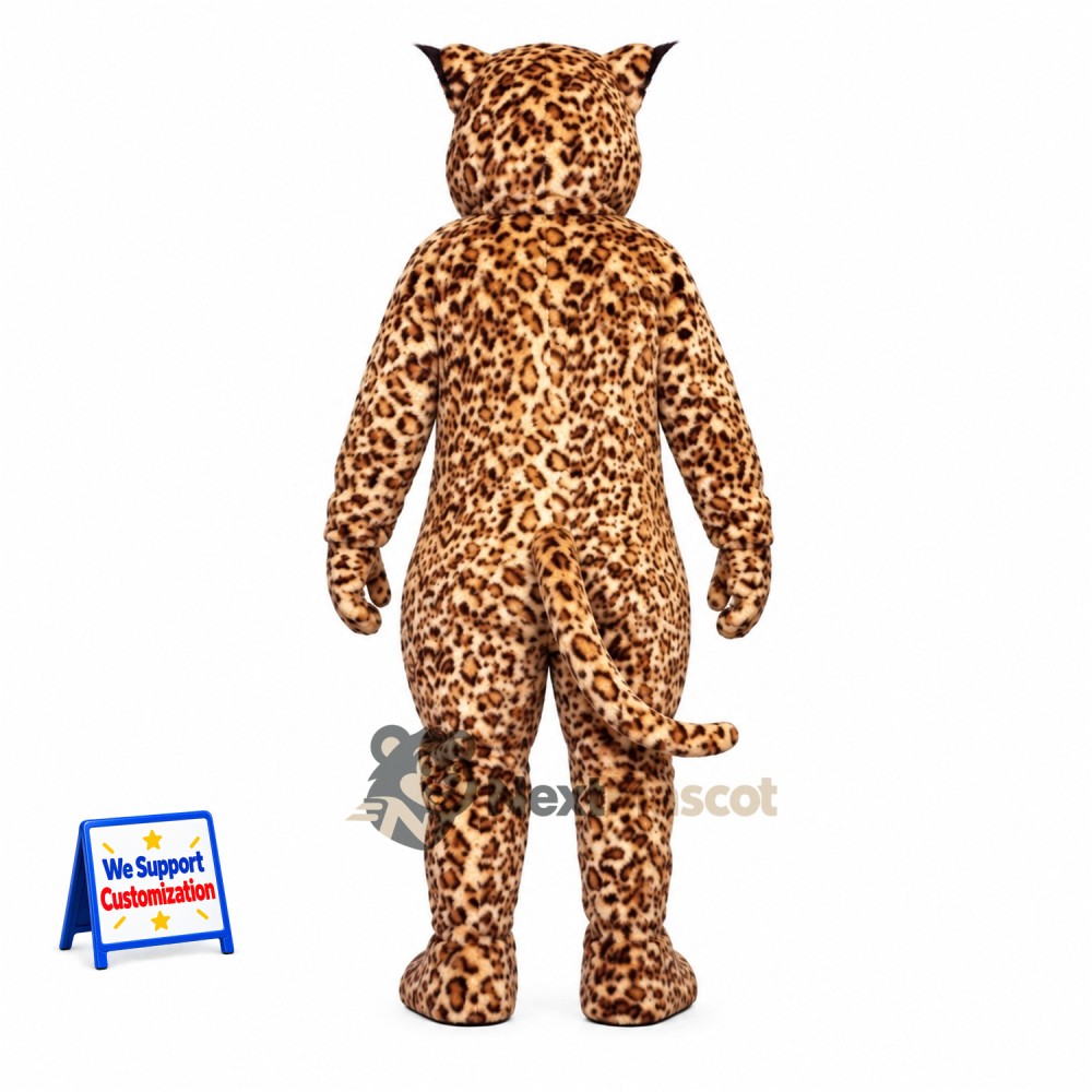 Leopard Mascot Costume - Spotted for Photo Events Leopard Mascot Costume - Spotted for Photo Events