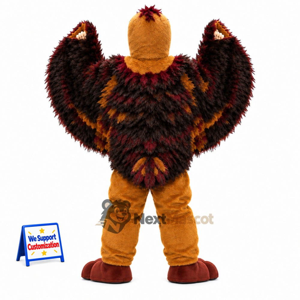 Bird Mascot Costume - Brown for School Events Bird Mascot Costume - Brown for School Events