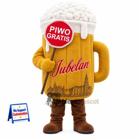 Beer Mug Mascot Costume Beer Mug Mascot Costume