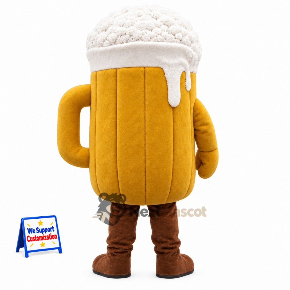Beer Mug Mascot Costume Beer Mug Mascot Costume