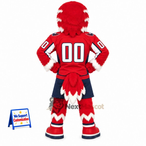 Eagle Mascot Costume - Red for Community Events Eagle Mascot Costume - Red for Community Events