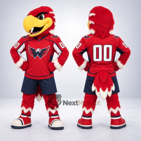 Eagle Mascot Costume - Red for Community Events Eagle Mascot Costume - Red for Community Events