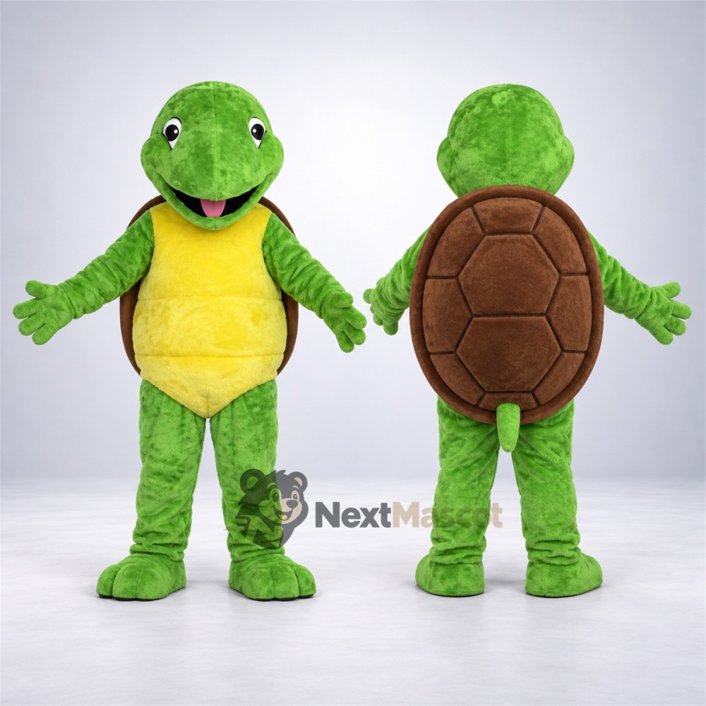 Turtle Mascot Costume - Green Turtle Mascot Costume - Green
