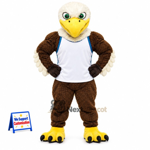Bald Eagle Mascot Costume for Team Parades