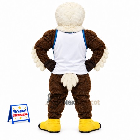 Bald Eagle Mascot Costume for Team Parades