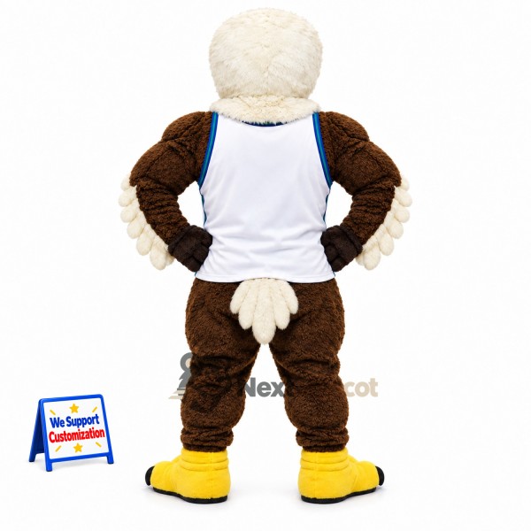 Bald Eagle Mascot Costume for Team Parades