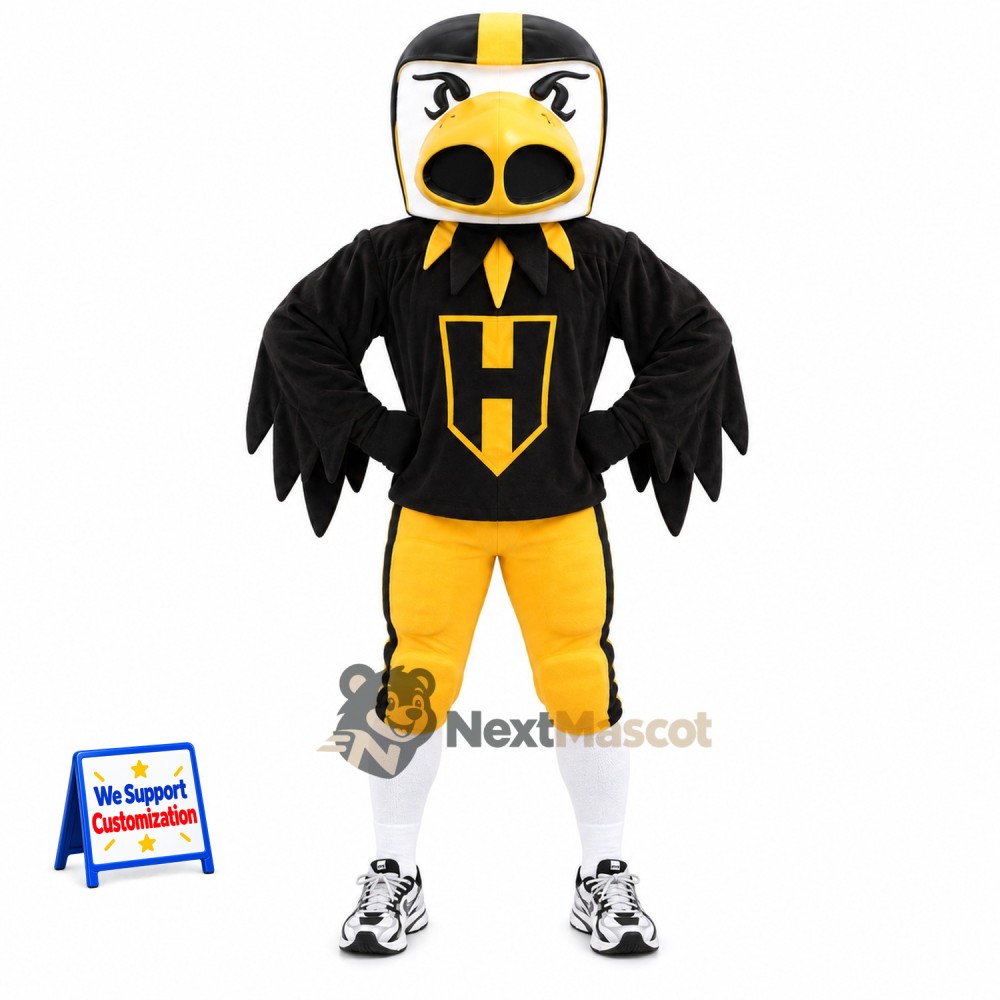 Hornet Mascot Costume - Black and Yellow Hornet Mascot Costume - Black and Yellow