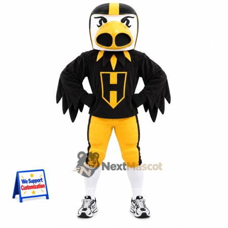 Hornet Mascot Costume - Black and Yellow Hornet Mascot Costume - Black and Yellow