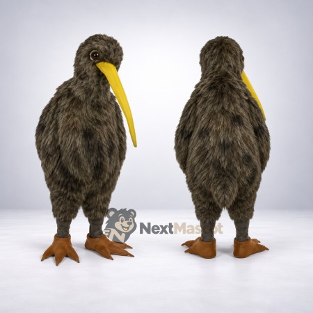 Kiwi Bird Mascot Costume - Brown Kiwi Bird Mascot Costume - Brown