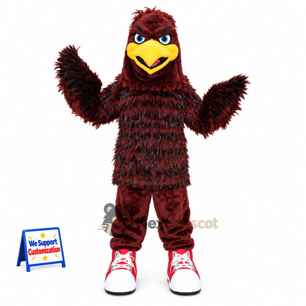Bird Mascot Costume - Brown for Community Events Bird Mascot Costume - Brown for Community Events