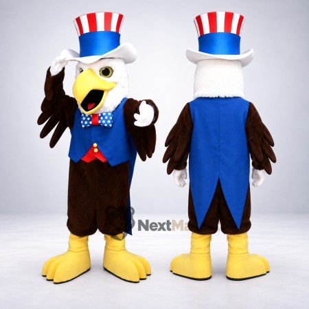 Eagle Mascot Costume - Patriotic for Parades Eagle Mascot Costume - Patriotic for Parades