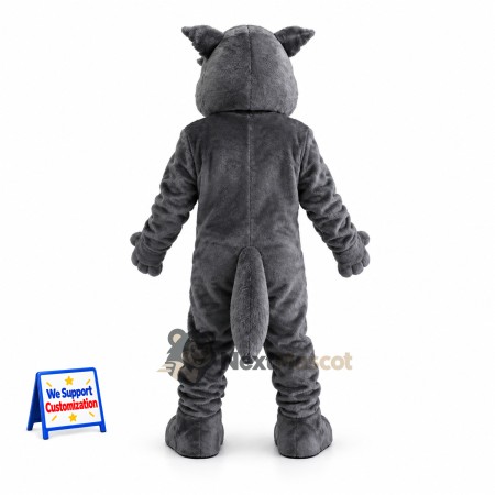 Wolf Mascot Costume - Gray for Homecoming Wolf Mascot Costume - Gray for Homecoming